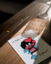 Load image into Gallery viewer, A Love Themed Gift Card - Me Feeli Wo Fokn
