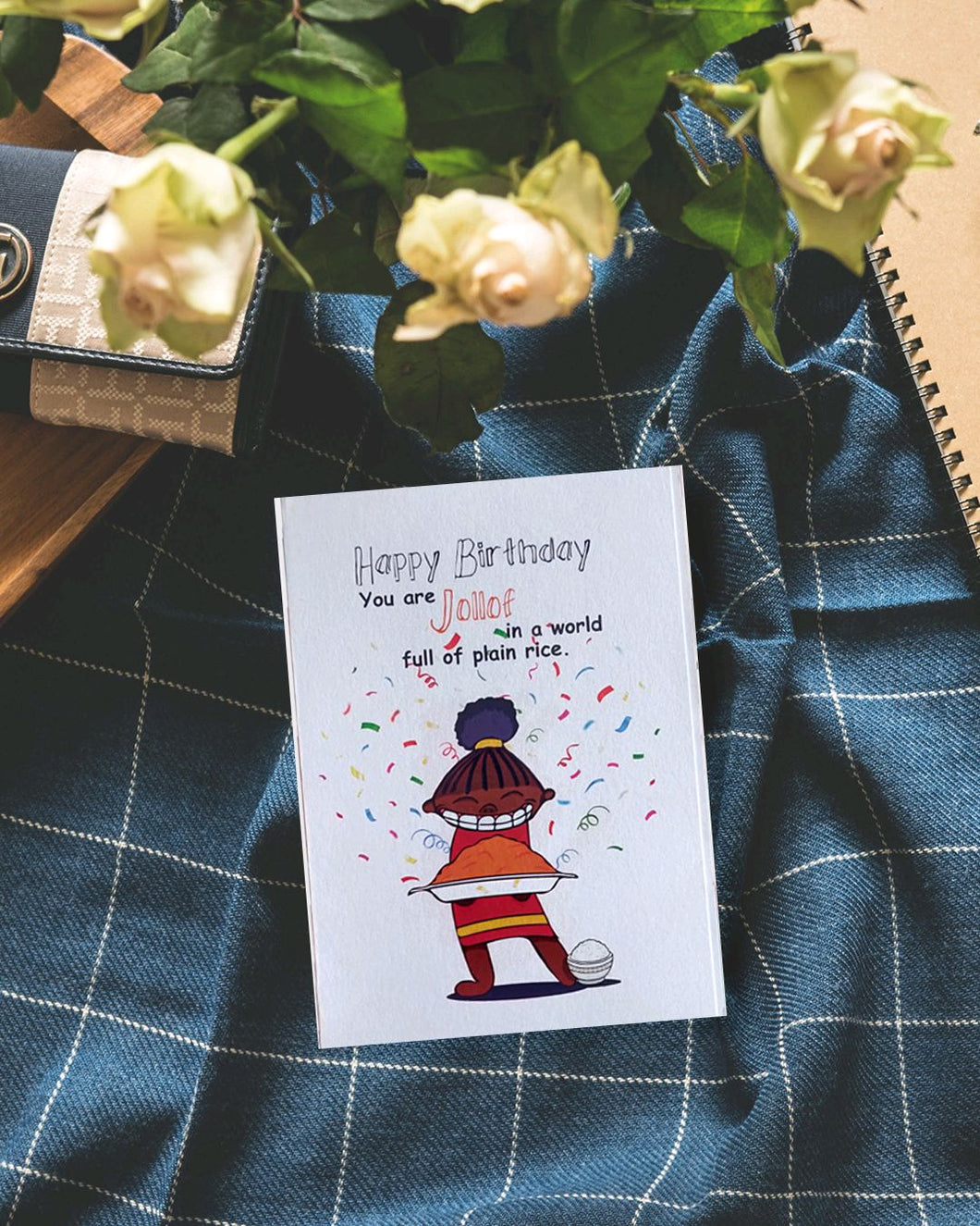A Birthday Card - Jollof in a World of Plain Rice