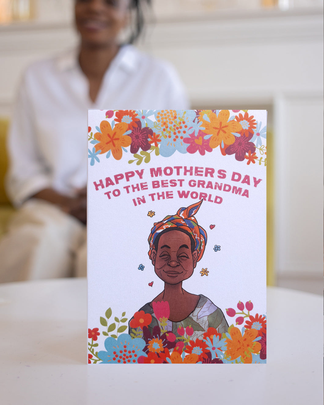 A Mother's Day card - The Best Grandma In the World