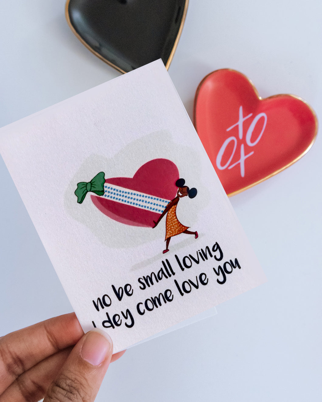Love Themed Gift Card - No be small loving (She)