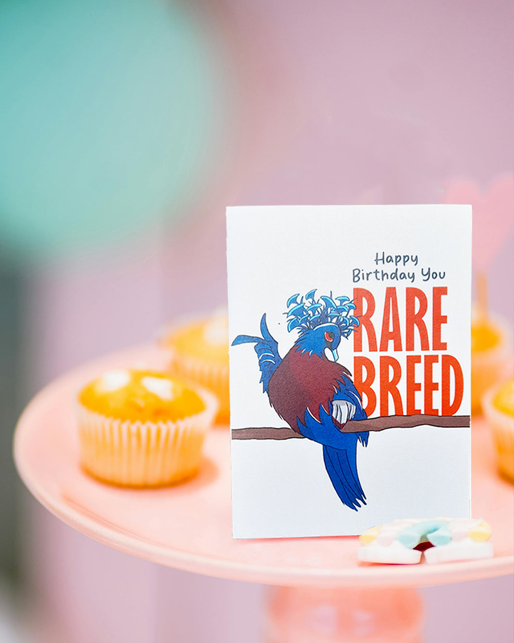 A Birthday card - You Rare Breed