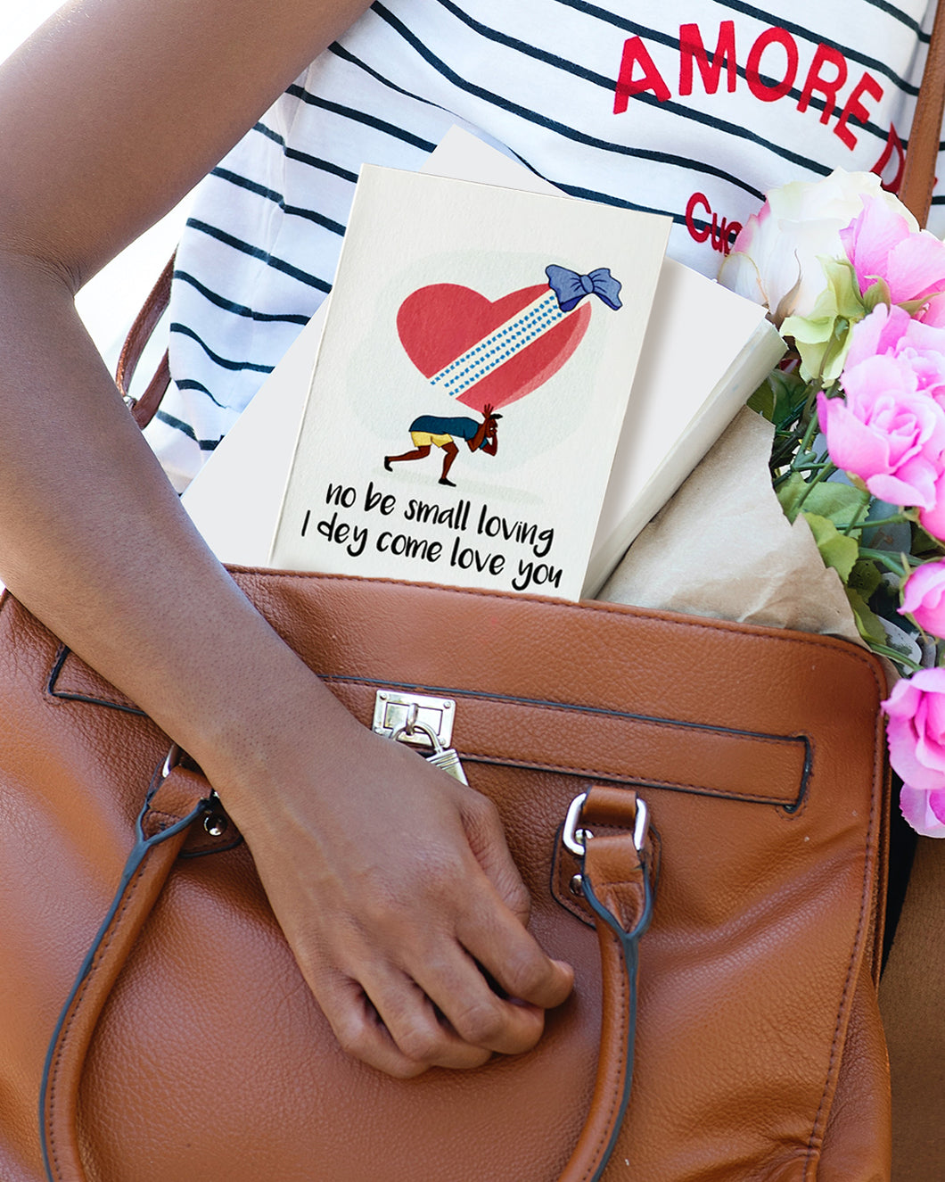 Love Themed Gift Card - No be small loving (He)