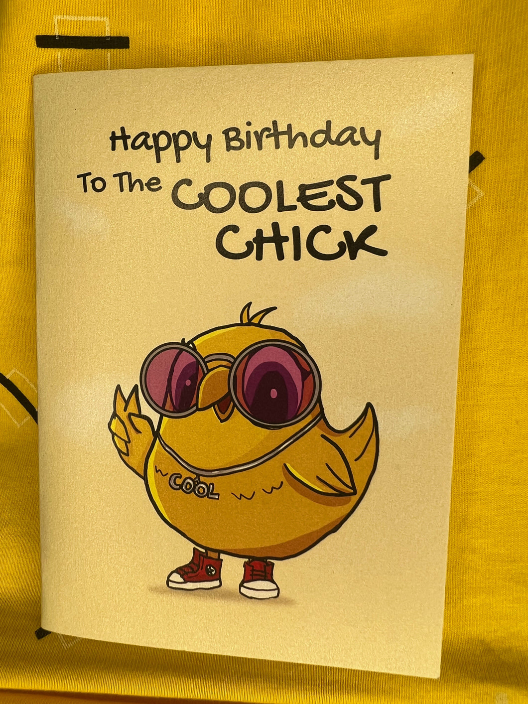 Birthday Card - Coolest Chick