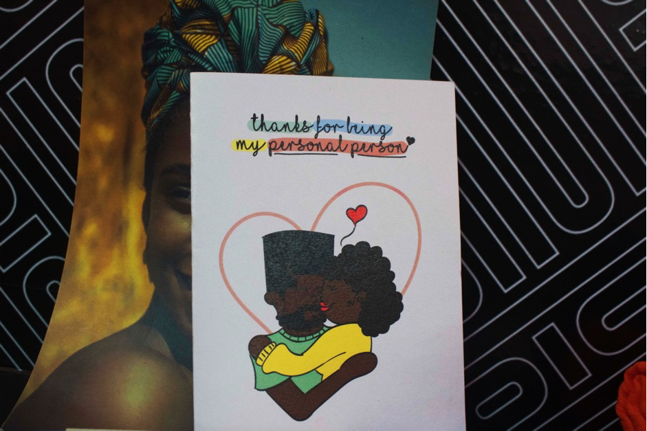 Love Themed Gift Card - Thanks for being my personal person